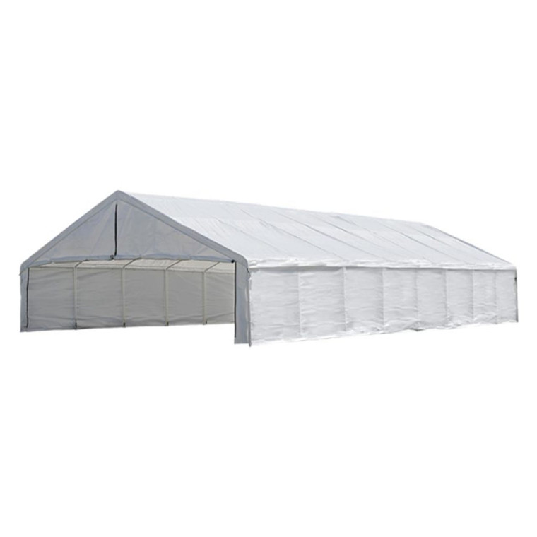 Enclosure Walls Kit ONLY for ShelterLogic UltraMax 30' x 50'  Canopy - White