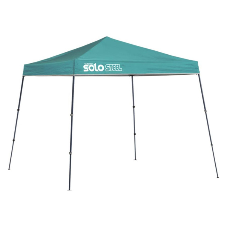 Solo Steel 50 9' x 9' Slant Leg Canopy - Turquoise