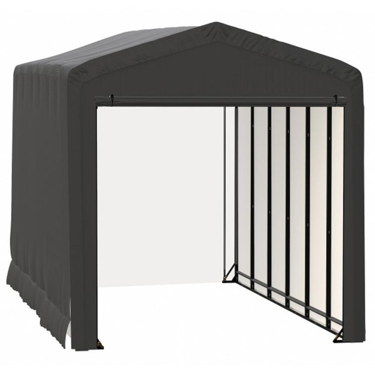 ShelterTube 14' x 27' x 16' Wind & Snow-Load Rated Garage - Gray