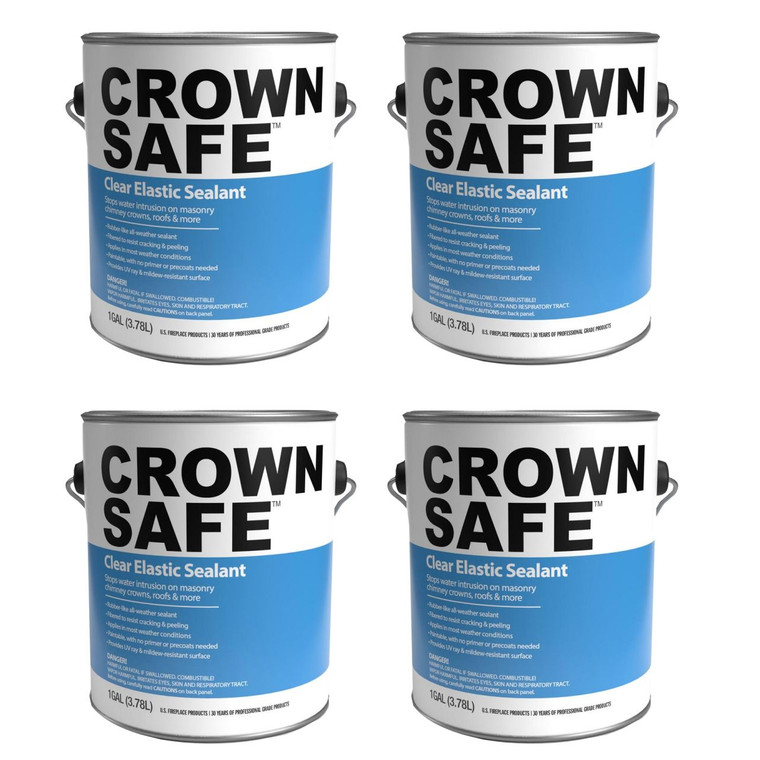 Crown Safe Elastic Sealant - 4 Pack