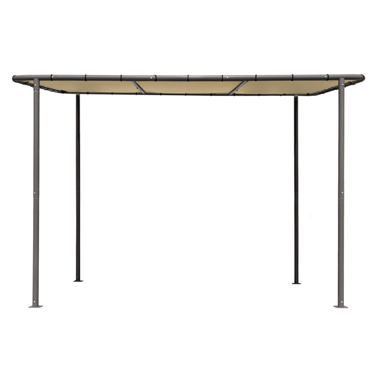 Solano 10' x 6' Gazebo Canopy - Tan - Less Than Perfect