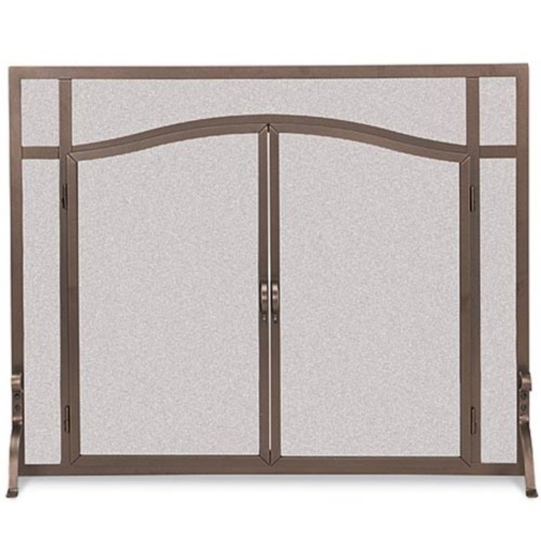 Pilgrim FGNDA Small Frame Custom Operable Door Arched Fireplace Screen