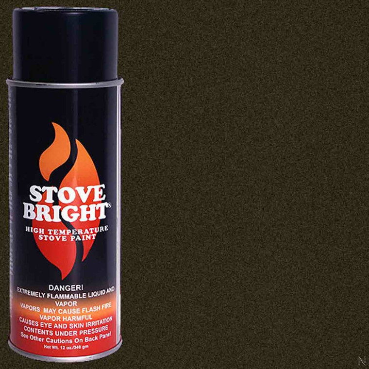 Stove Bright High Temp Paint - Goldenfire Brown