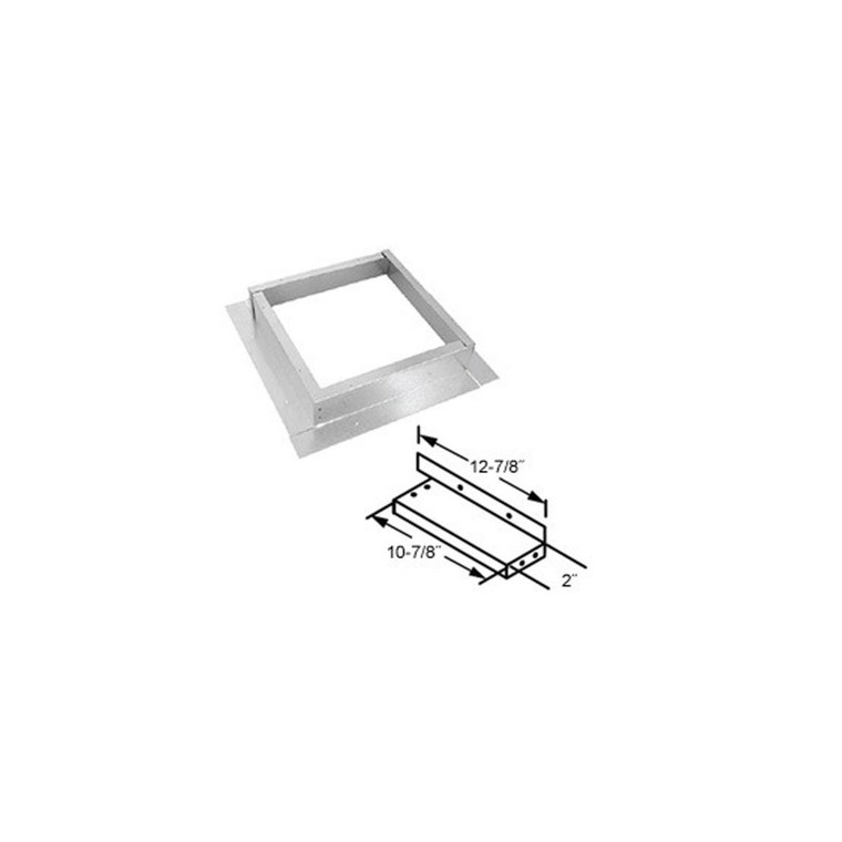 4" x 6 5/8" DirectVent Pro Counter Flashing - 46DVA-CF