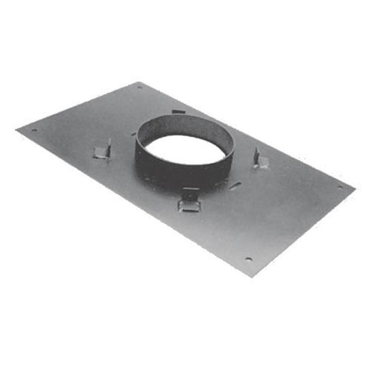 6'' DuraPlus 17'' x 17''  Transition Anchor Plate - 6DP-AP17X17