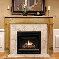 decorating a fireplace mantel