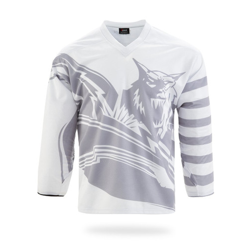 Rampage Design White Ice Hockey Jersey