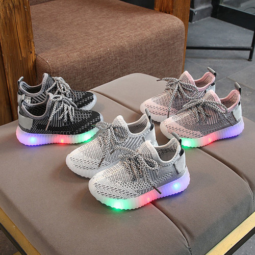 New Children's Luminous Shoes Boys/Girls Sport