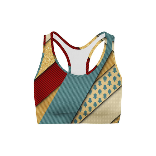 Golden Present Sports Bra