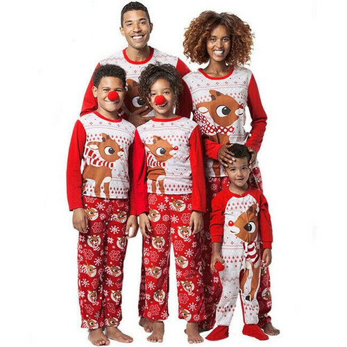 Family Matching Merry Christmas Pajamas