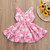 Easter Summer Dress for Baby Girl's - Pink