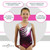 Girl's Gymnastics Leotard Grey/Pink One-Piece Athletic