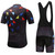 Gel pad bibs Shorts cycling wear with Jersey for Men