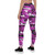 Pink & Purple Camo Leggings for Women