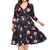 Maternity Summer Dress floral print V Neck hot