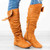  Women's Boots Sexy Over The Knee High - Tan