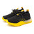 Children's Lightweight Mesh Shoes - Black/Yellow