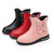 Girl's Butterfly Knot Shoes Pu Leather