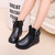 Girl's Butterfly Knot Shoes Pu Leather