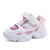 Girl's Sport Sneakers White/Pink