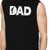 Dad Golf Men's Black Design Muscle Shirt