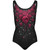 BLOOD ROSE - Allover Scoop Back Padded Swimsuit