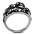 Men's Stainless Steel Epoxy Rings Design J
