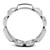 Men's Stainless Steel Synthetic Crystal Rings Design K