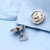 Octagonal Watch Engine Cufflinks