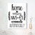 Home Wi Fi Quotes Wall Art Canvas Painting Nordic