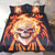 Angry Skull Bedding Set King 3D Printed Duvet