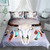 Skull Feathers Bedding Set Tribal Duvet Cover