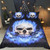 Flame Skull Bedding Set King 3D Printed Duvet