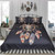 Indian Skull Duvet Cover Set 3pc Feathers