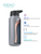 DRINCO® 32oz Stainless Steel Water Bottle (3 lids) - Asphalt Gray