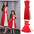 Hot Fashion Formal Family Matching Dress Set with Bows