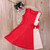 Hot Fashion Formal Family Matching Dress Set with Bows