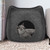 Portable Cute Cat Shape Cat Cave Pet Bed Gray