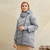 Hooded winter coat Cotton warm parkas elegant causal