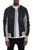 Two Tone Bomber Jacket - Black