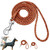 Rolled Leather Dog Leash For Small Medium Dogs