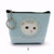 Coin Purse in Leather Cat Design