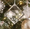 Paw Prints on Our Hearts Ornament