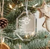 Personalized Beloved Dog glass pet memorial ornament engraved with dog's name