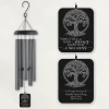 I Am Near Tree Personalized Memorial Wind Chime — tree of life sympathy gift for loss of loved one