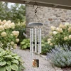 Cardinals Memorial Wind Chime — personalized cardinal sympathy gift for loss of a loved one