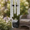 When the Wind Blows Angel Chimes sail featuring Remember Me Gifts' trademarked verse — personalized with name and dates