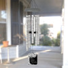 When the Wind Blows Angel Chimes — personalized sympathy wind chime for loss of a loved one