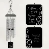 Listen to the Wind Sympathy Chime — personalized funeral wind chime for loss of a loved one