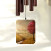Personalize this sympathy wind chime
